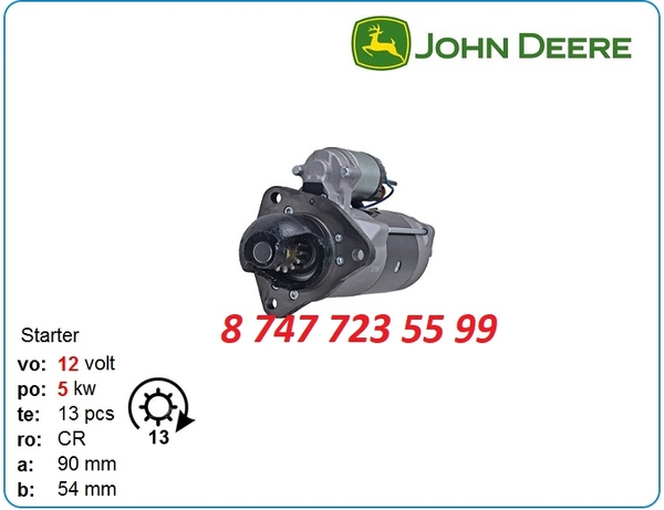 Стартер John Deere 6059,  6068 10479110 3