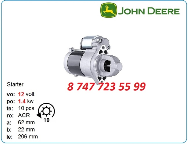 Стартер John Deere 6068h,  540g,  640g 228000-8470