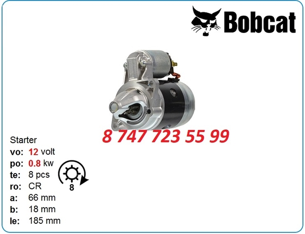 Стартер Bobcat s700,  t110,  t140 6676958 3