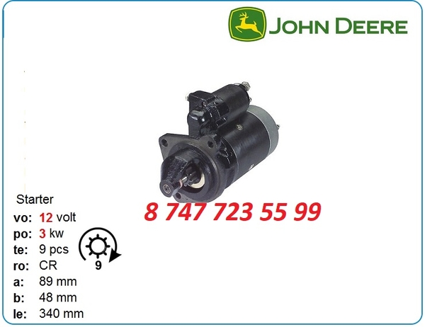 Стартер John Deere 4024,  4024hf,  4024tf 0001367033