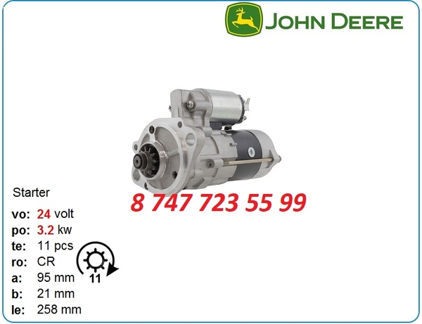 Стартер на двигатель John Deere 6068 0001230002 3