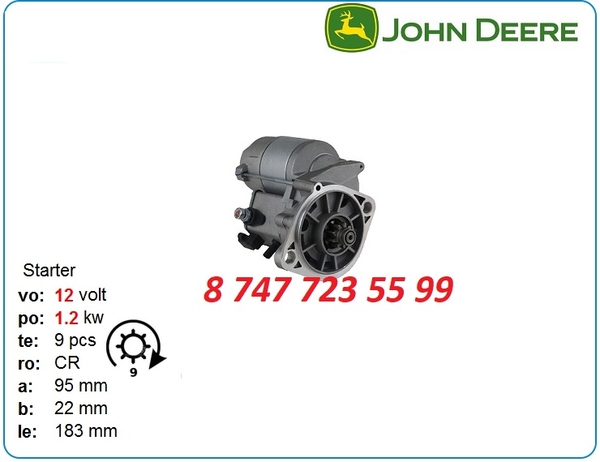 Стартер на двигатель John Deere 6059d 1993955 3