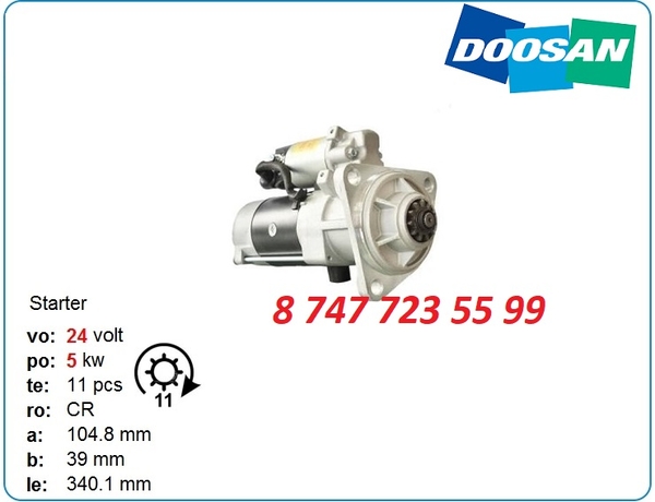 Стартер Doosan dx190,  dx225,  dx220 300516-00029