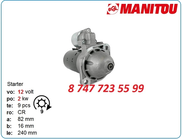 Стартер Manitou,  Deutz 10465044 2