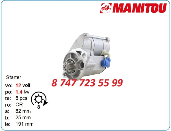 Стартер Komatsu 6d140,  4d130,  6d125 600-813-3311 3