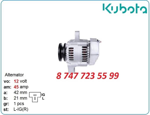 Генератор Mitsubishi 10dc11,  8dc9,  10dc 101211-3780 3