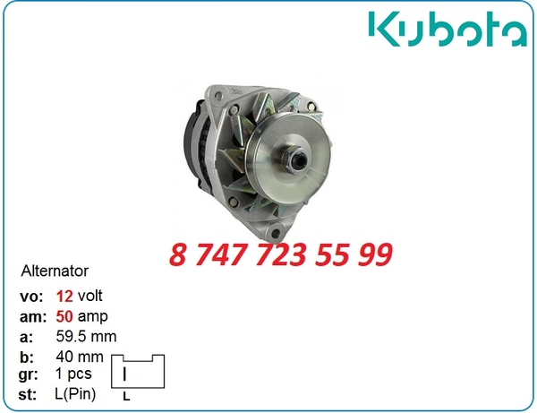 Генератор Kubota,  v3307,  v3007,  v3800 3m760-64010 2