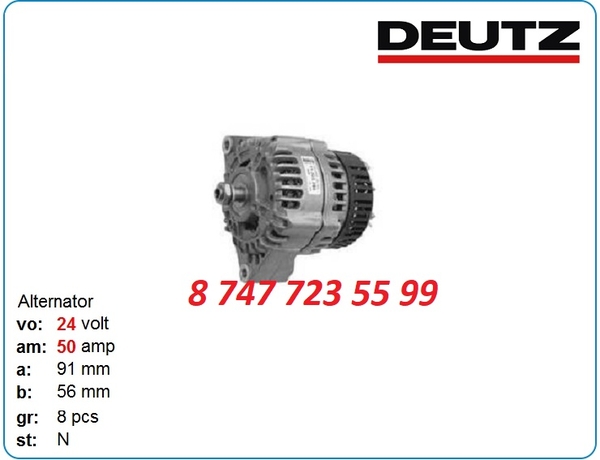 Генератор Deutz,  Atlas Copco,  Liebherr 01182041 4