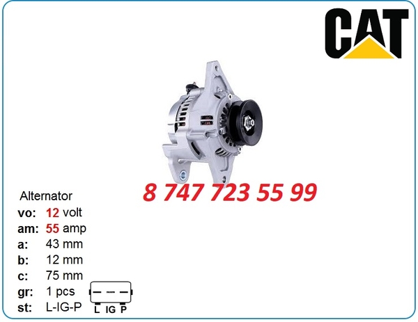 Генератор на Cat 3034,  3003,  3013 101211-2770 2