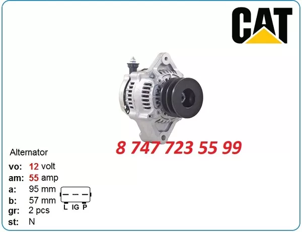 Генератор на Cat 416,  442,  428c 101211-2310 4