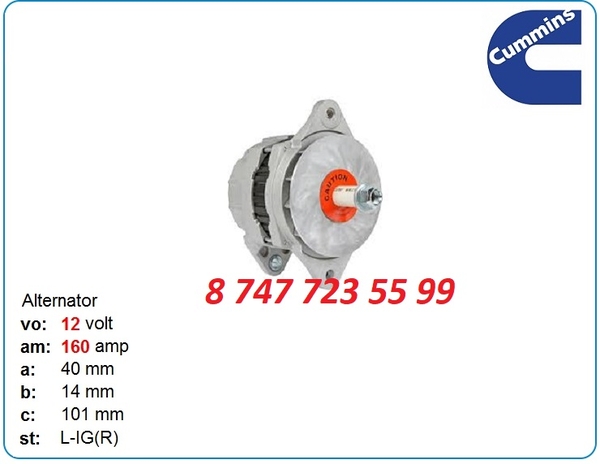 Генератор Cummins 6ct,  6ctaa8.3,  6ctaa 10459336 2