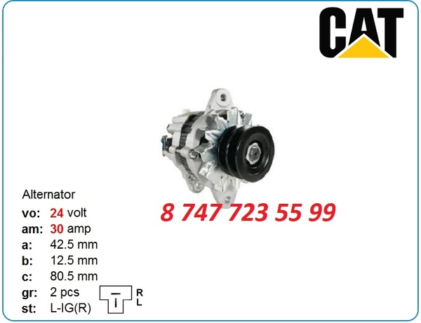 Генератор на Cat 330,  330d,  336,  m325 101211-8130 3