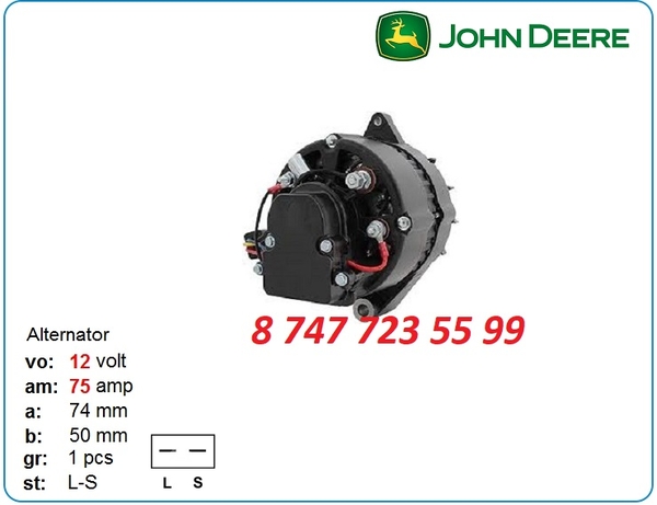 Генератор на John Deere,  Bobcat,  Case 10480058 3