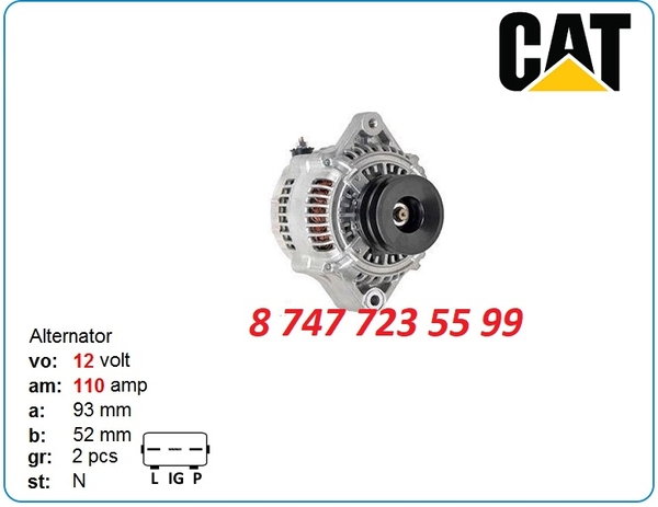 Генератор на Cat 272c,  262c,  268b 102211-3030 2