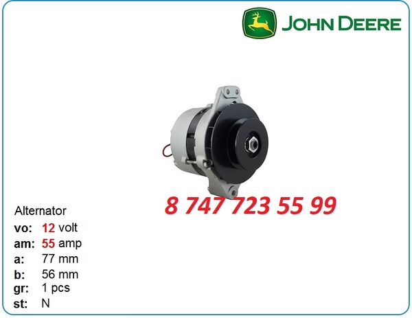 Генератор на John Deere 4039,  4039df,  3029 re506197 4