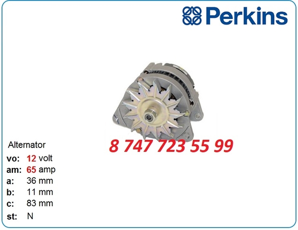 Генератор Terex 995,  880,  Perkins 1004.40t 11.201.884 3