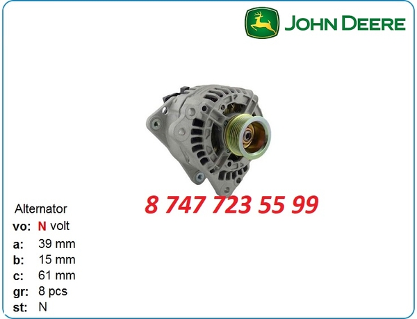 Генератор John Deere 4024,  4024hf,  4024t 0124315030 3