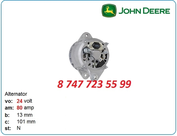 Генератор на John Deere 6081h,  6081,  3029 0120468136