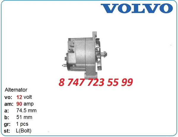 Генератор на грейдер Volvo 11.201.938