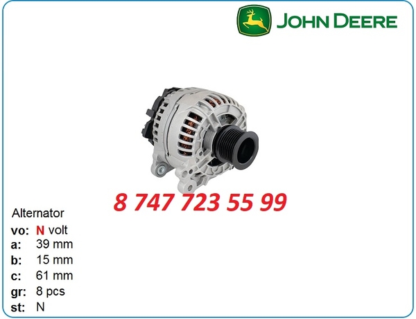 Генератор на спецтехнику John Deere 0124655191 4