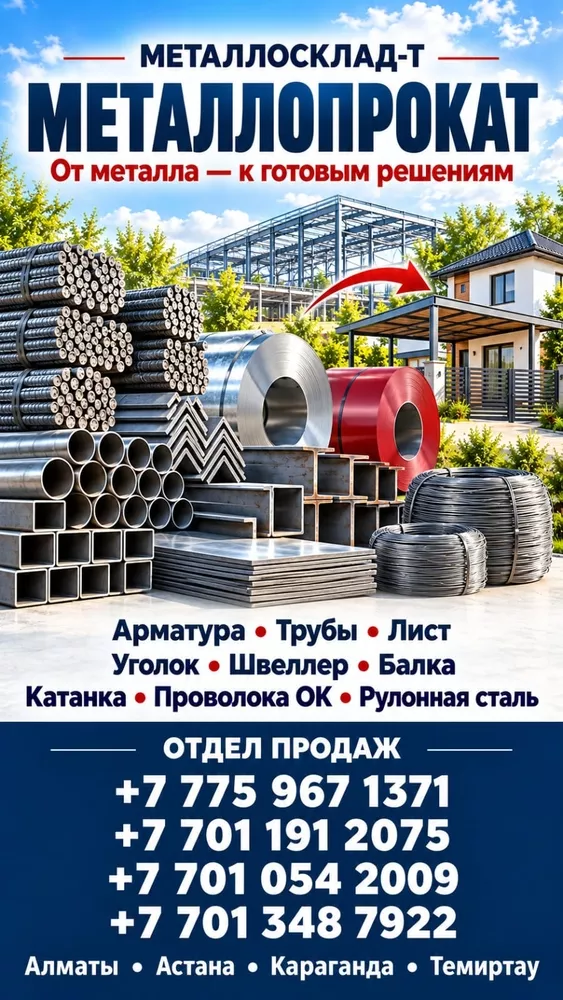 Арматура, швеллер, уголок, трубы, лист, оцинкованный рулон 7