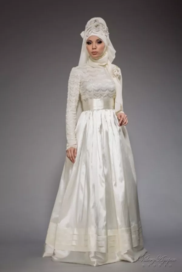 Свадебные мусульманские платья  9