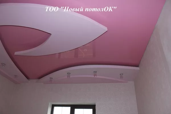 Натяжные потолки в Алматы 2