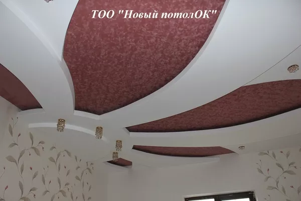 Натяжные потолки в Алматы 3