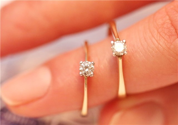 золотые кольца с бриллиантами 2