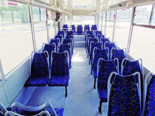 Новые автобусы Лаз город пригород 7