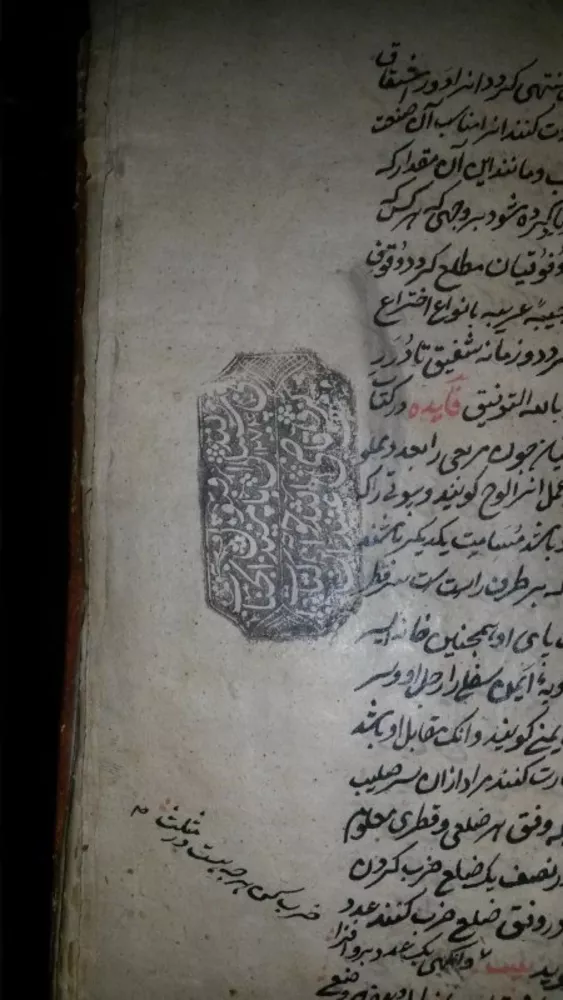 Книга на персидском языке 1227 года АВТОР НЕИЗВЕСТЕН 9