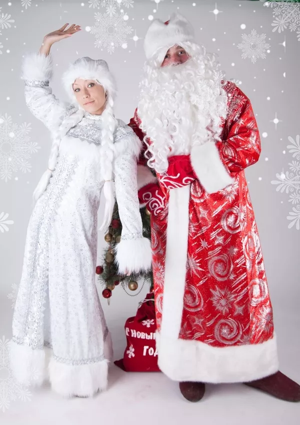 Дед мороз и Снегурочка в Алматы,  заказать домой 2