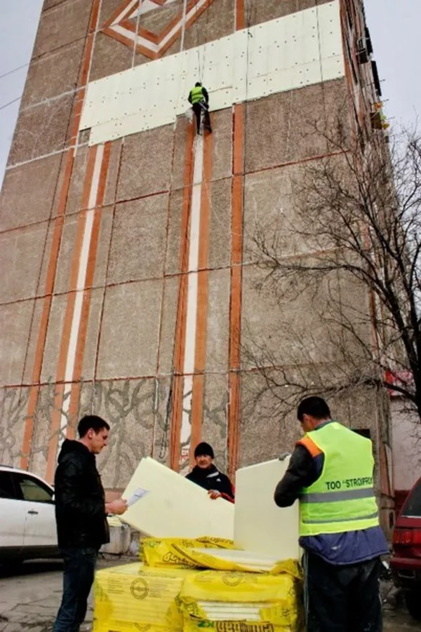 Утепление наружных стен в Алматы 2